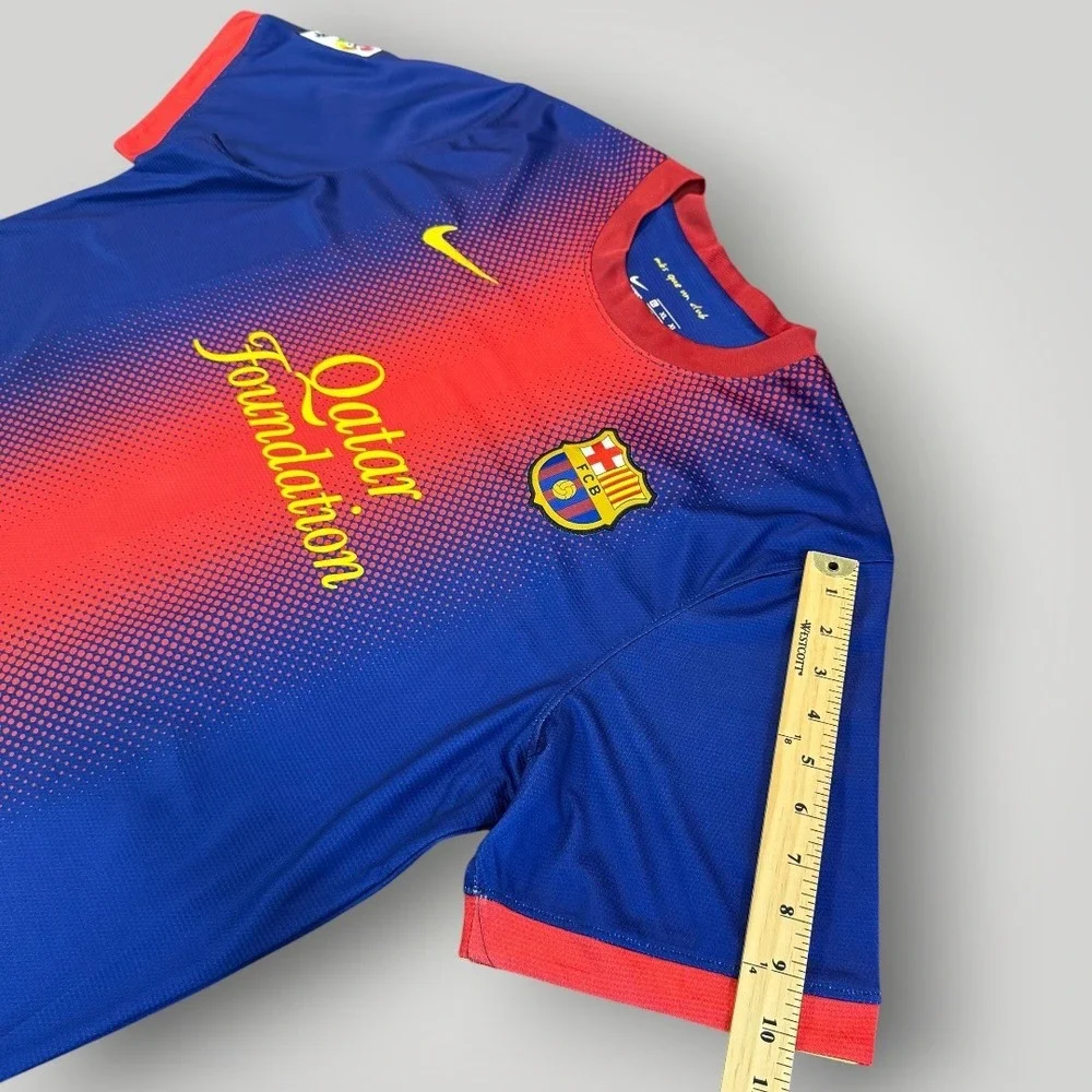 Nike FC Barcelona 2012-13 Messi 10 Home Jersey Mens XL Blue Red